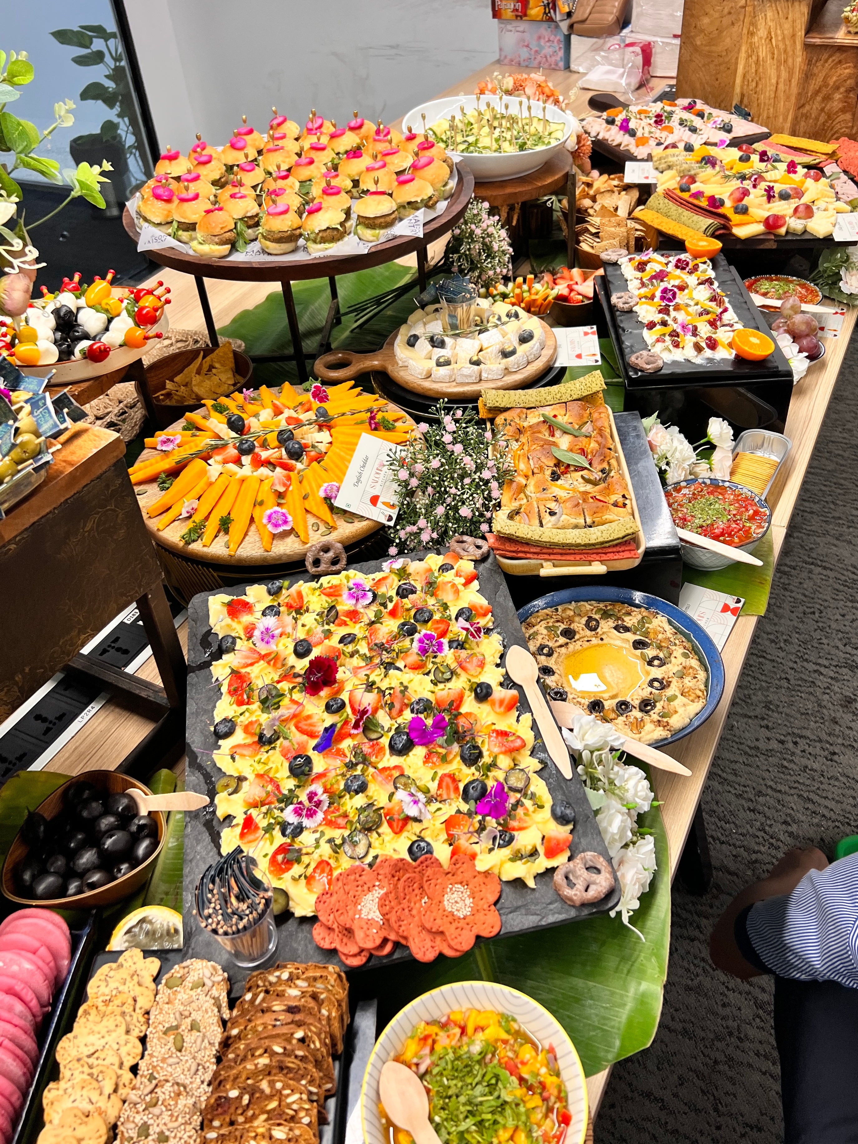 grazing platters and grazing tables| events and... GRAZING TABLE FOR A CORPORATE EVENT – The Maison Pantry